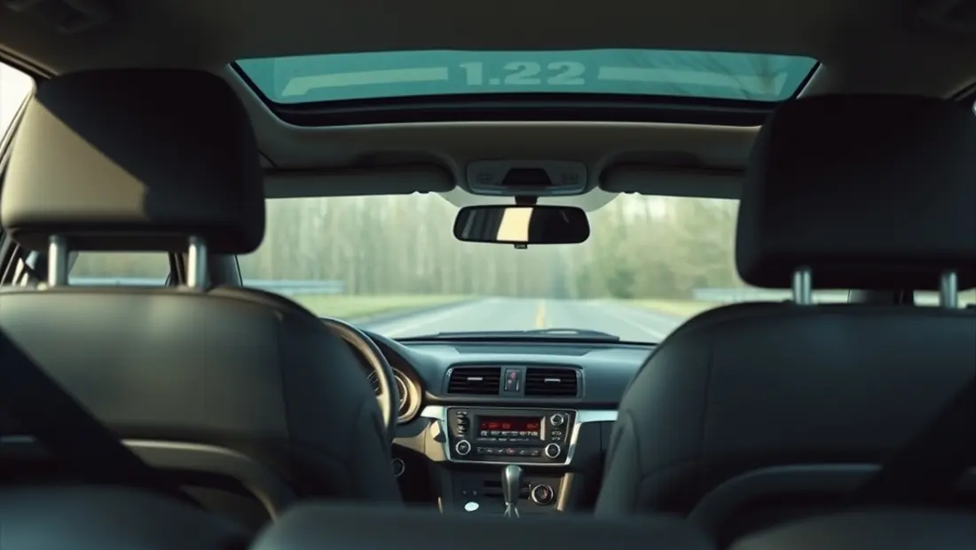 Intérieur de voiture