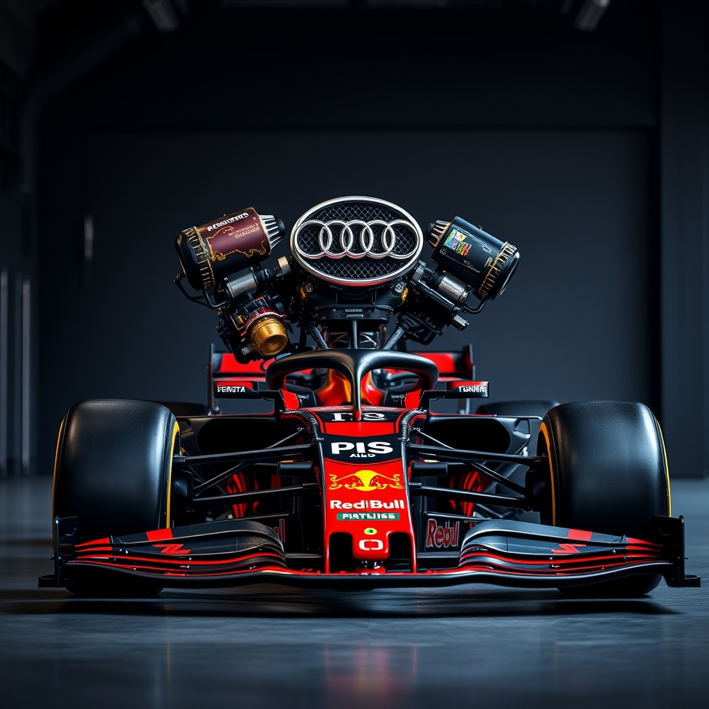 red bull réagit aux critiques d'audi concernant les moteurs de la formule 1 en 2026, révélant les enjeux et les perspect