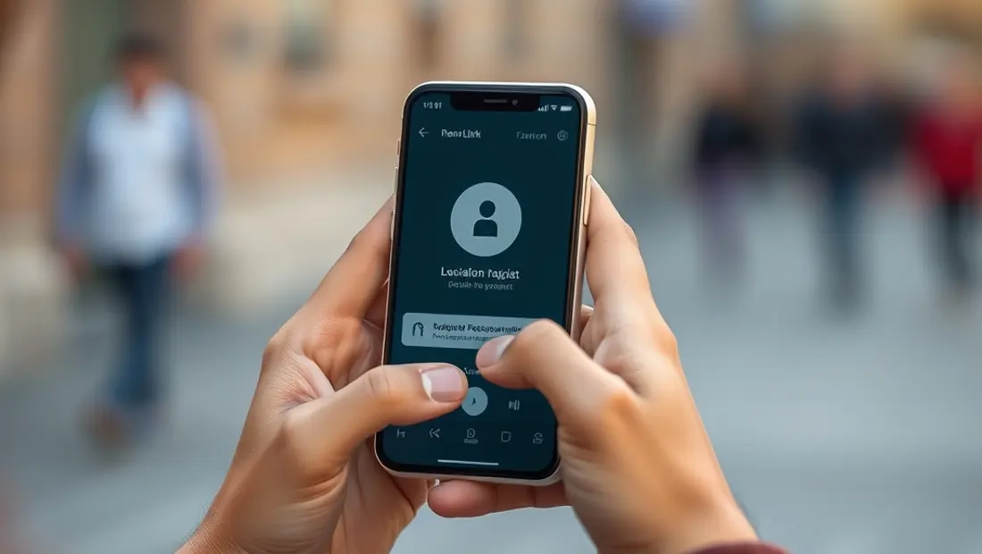 Main tenant un appareil avec l'application RenoLink