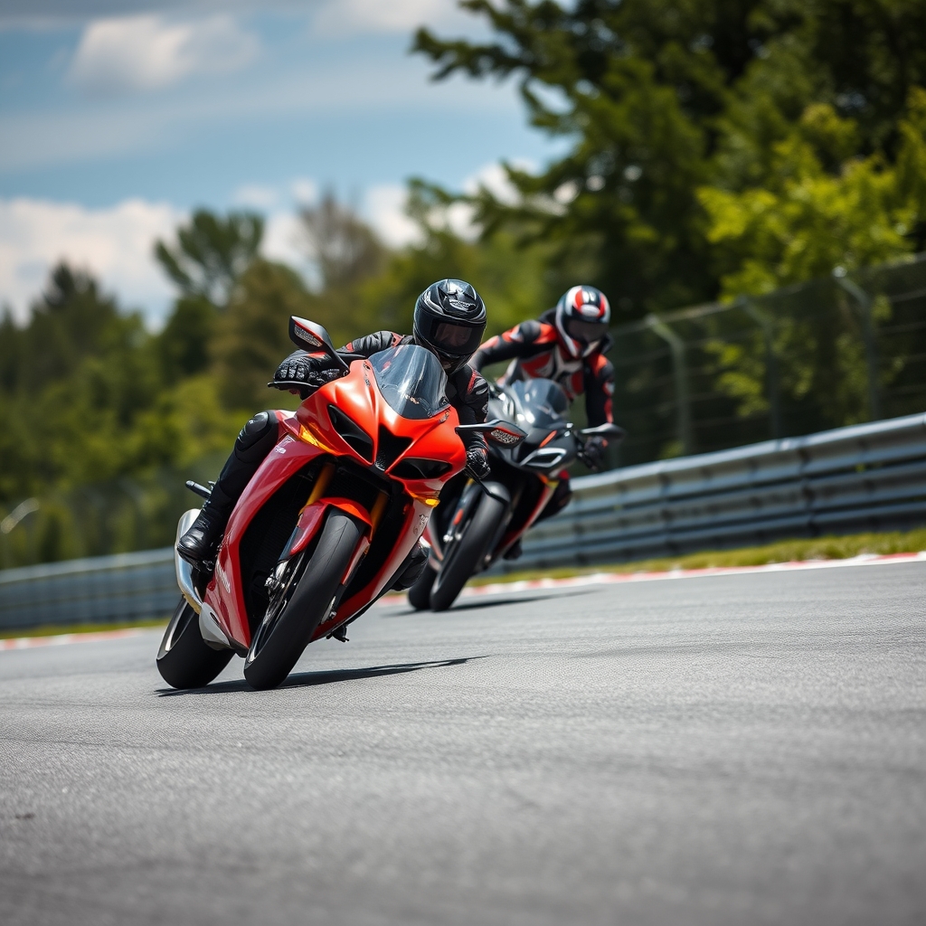 découvrez la bataille intense entre motos et voitures au nürburgring, un appel passionné à l'équité sur cette légendaire