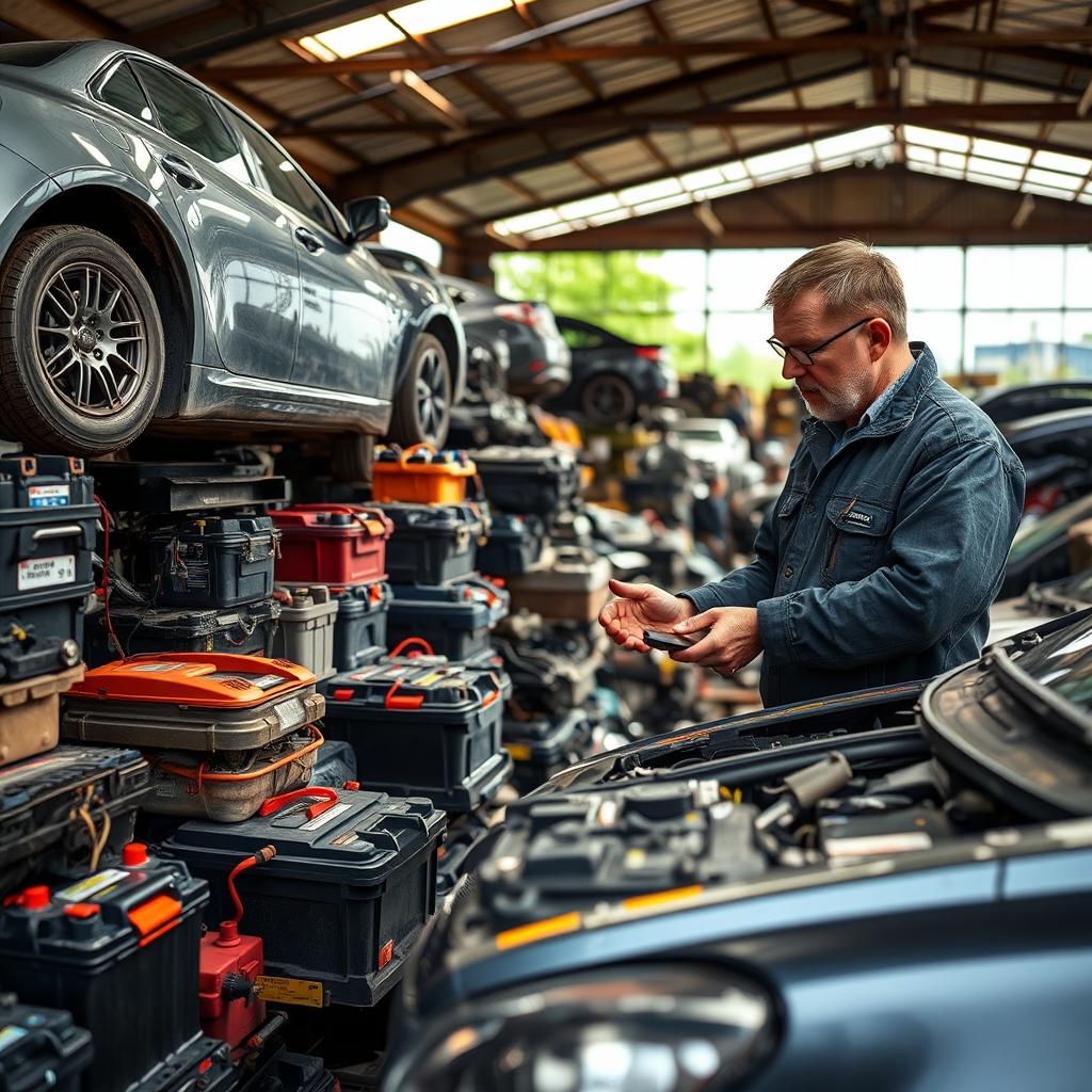Quel est le prix au kilo dune batterie de voiture chez un ferrailleur ?