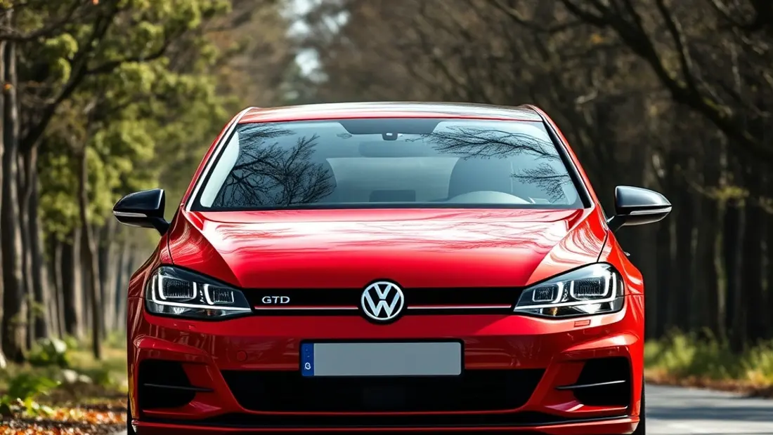 Voiture de sport sur route sinueuse.