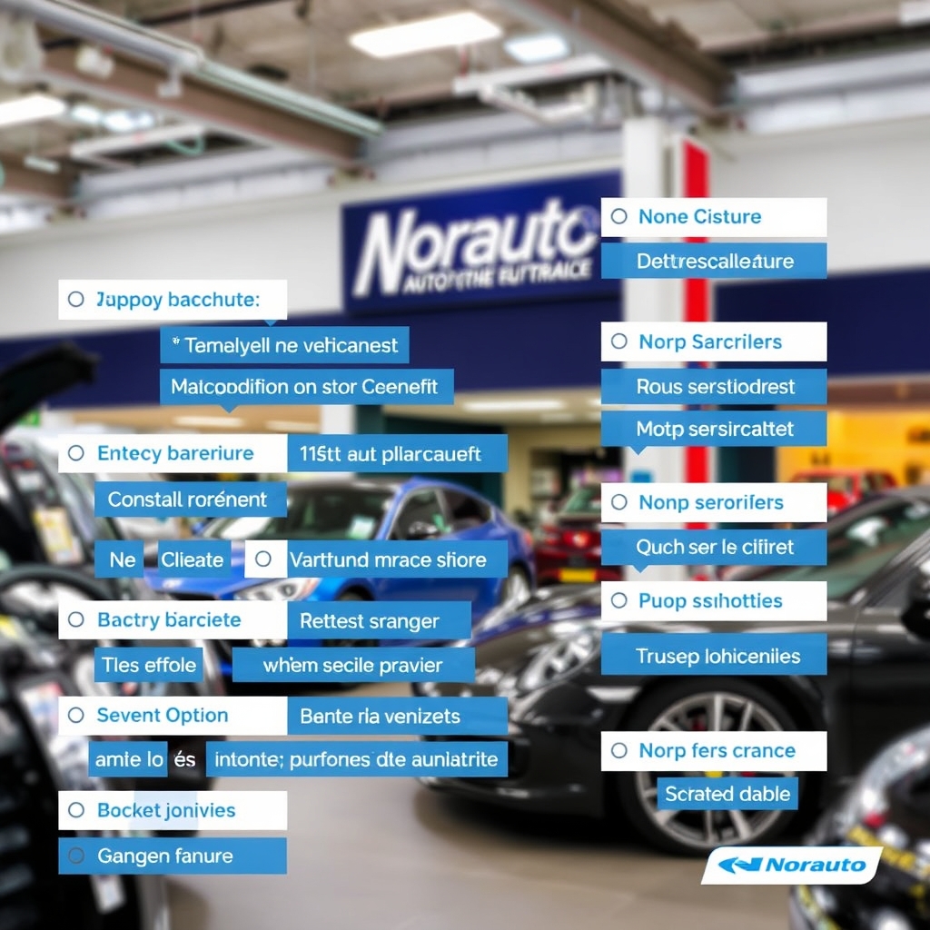 Les différents magasins Norauto en France · norauto